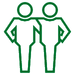 icon of two people side by side