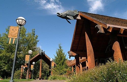 front entrance of the Museum of Natural and Cultural History