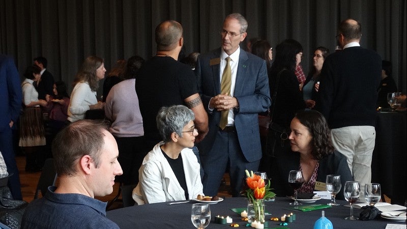 Provost Chris Long at the Outstanding Achievement Awards Celebration