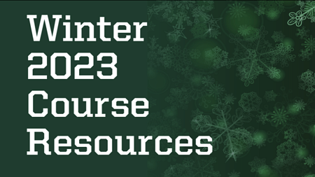 Winter 2023 Course Resources