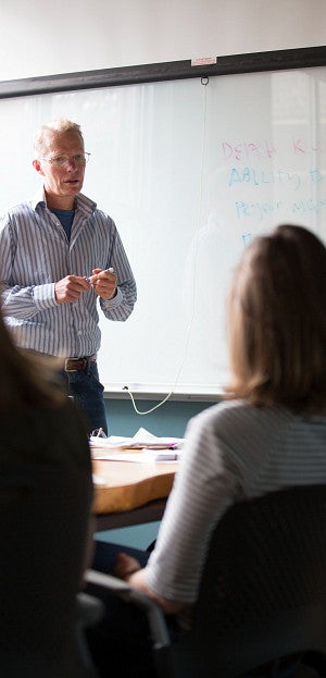 professor teaching