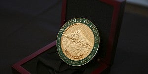 Fund for Faculty Excellence award medallion