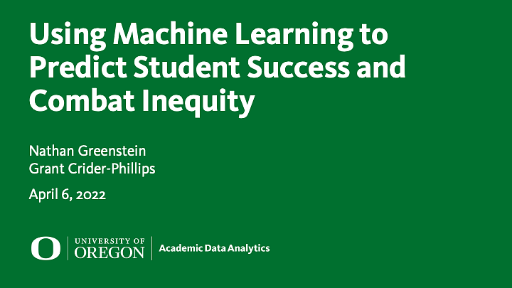 predicting student success