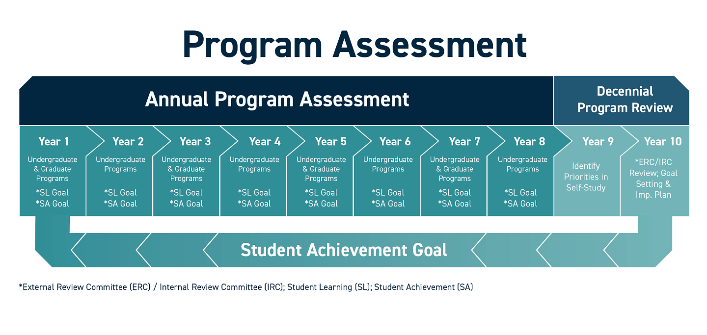 program assessment graphic
